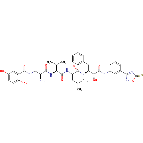 Chemical structure of BindingDB Monomer ID 50317672