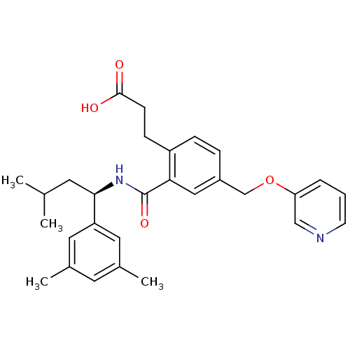 Chemical structure of BindingDB Monomer ID 50317896