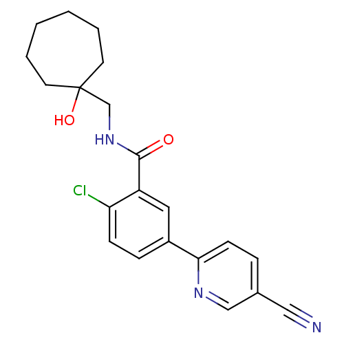 Chemical structure of BindingDB Monomer ID 50318007