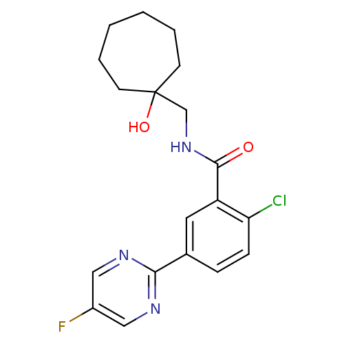 Chemical structure of BindingDB Monomer ID 50318015