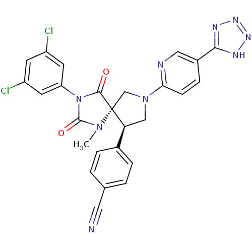 Chemical structure of BindingDB Monomer ID 50318222