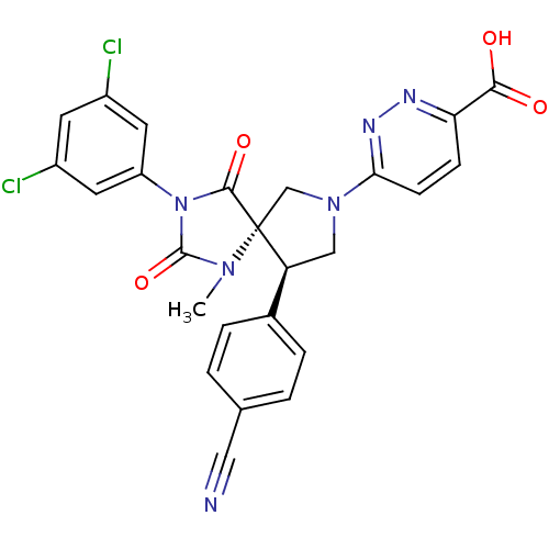 Chemical structure of BindingDB Monomer ID 50318235