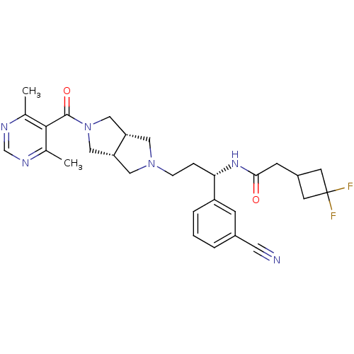 Chemical structure of BindingDB Monomer ID 50318424