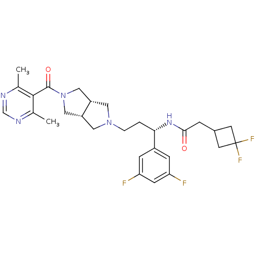 Chemical structure of BindingDB Monomer ID 50318425
