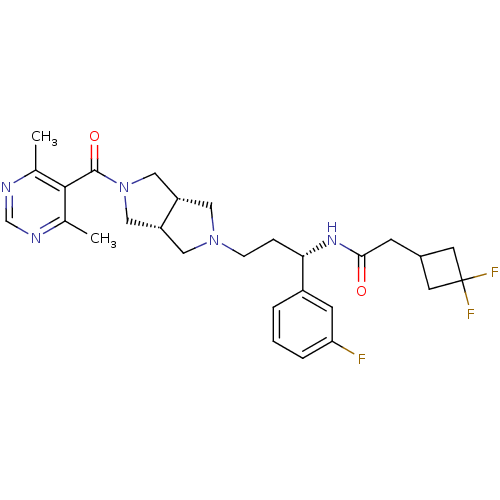 Chemical structure of BindingDB Monomer ID 50318427