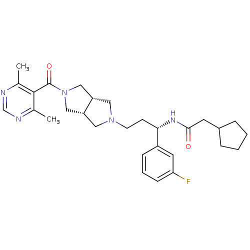Chemical structure of BindingDB Monomer ID 50318429