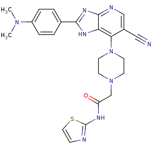 Chemical structure of BindingDB Monomer ID 50318569