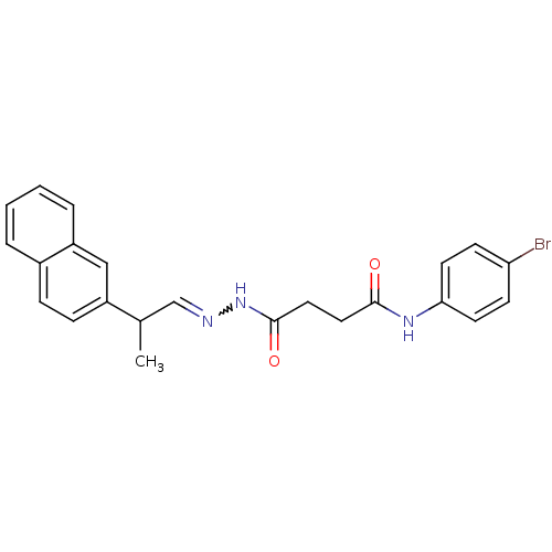 Chemical structure of BindingDB Monomer ID 50318654
