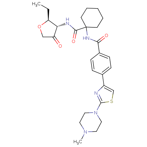 Chemical structure of BindingDB Monomer ID 50318881