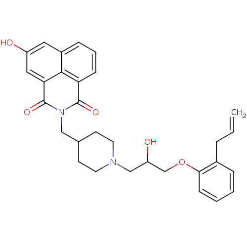 Chemical structure of BindingDB Monomer ID 50318971