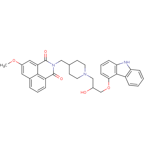 Chemical structure of BindingDB Monomer ID 50318983