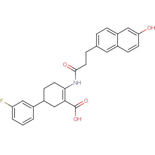 Chemical structure of BindingDB Monomer ID 50319100