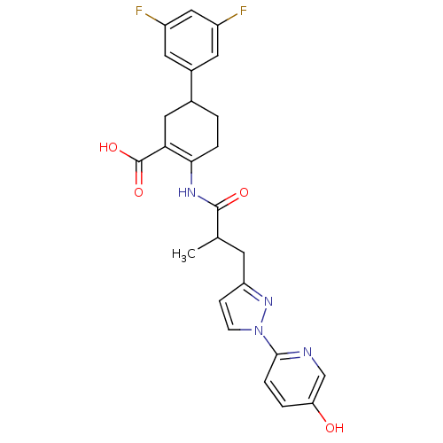 Chemical structure of BindingDB Monomer ID 50319241
