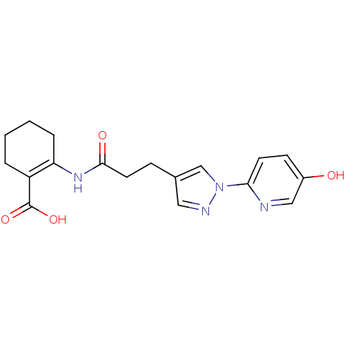 Chemical structure of BindingDB Monomer ID 50319242
