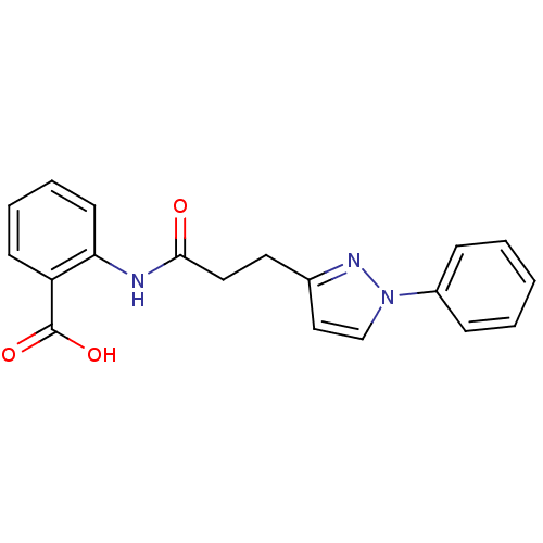 Chemical structure of BindingDB Monomer ID 50319245