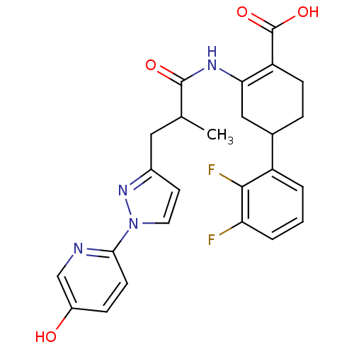 Chemical structure of BindingDB Monomer ID 50319247