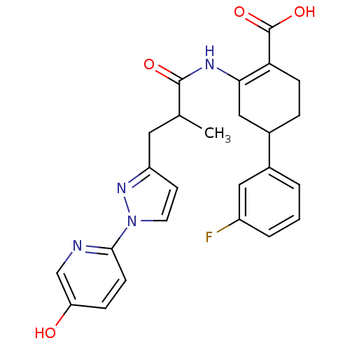 Chemical structure of BindingDB Monomer ID 50319248