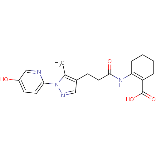 Chemical structure of BindingDB Monomer ID 50319252