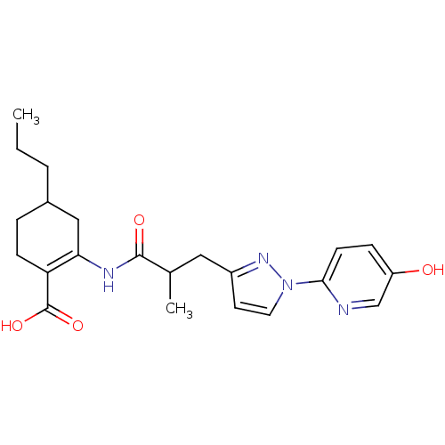 Chemical structure of BindingDB Monomer ID 50319258