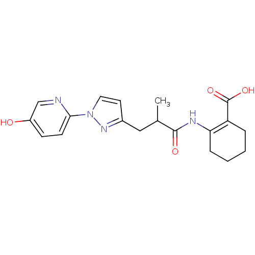 Chemical structure of BindingDB Monomer ID 50319260