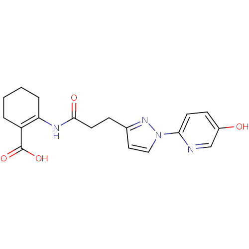 Chemical structure of BindingDB Monomer ID 50319261