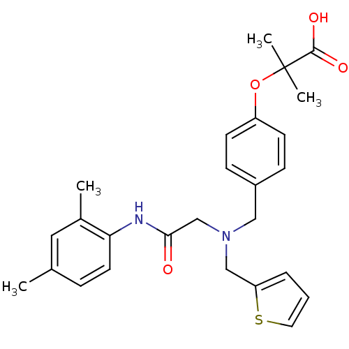 Chemical structure of BindingDB Monomer ID 50319264