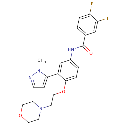 Chemical structure of BindingDB Monomer ID 50319422