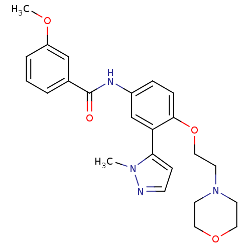 Chemical structure of BindingDB Monomer ID 50319423