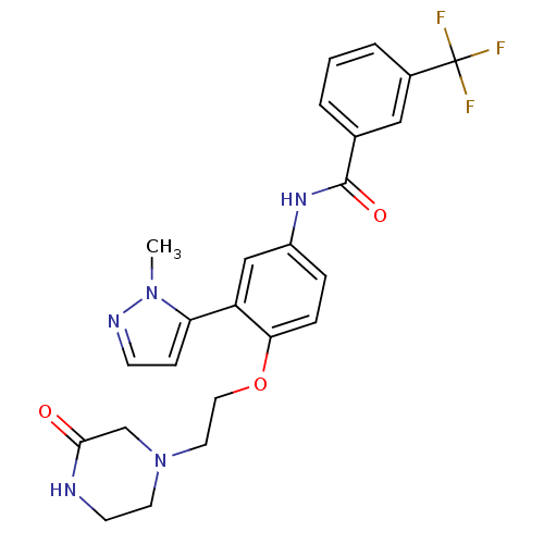 Chemical structure of BindingDB Monomer ID 50319424