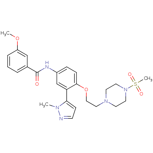 Chemical structure of BindingDB Monomer ID 50319431