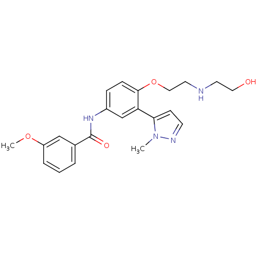 Chemical structure of BindingDB Monomer ID 50319432