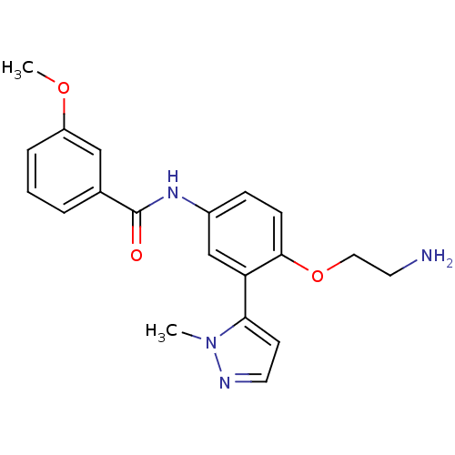 Chemical structure of BindingDB Monomer ID 50319433
