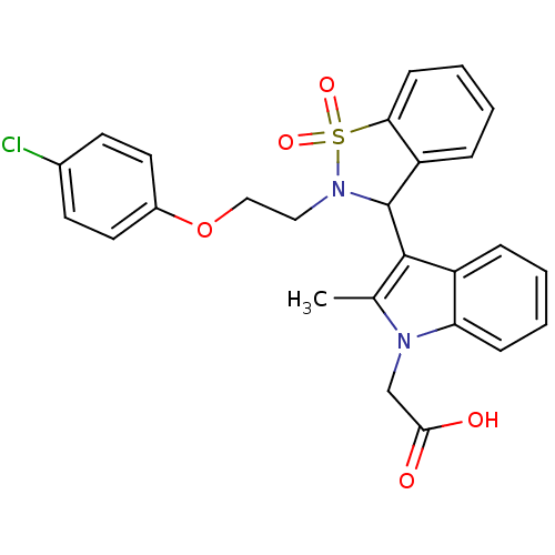 Chemical structure of BindingDB Monomer ID 50319491