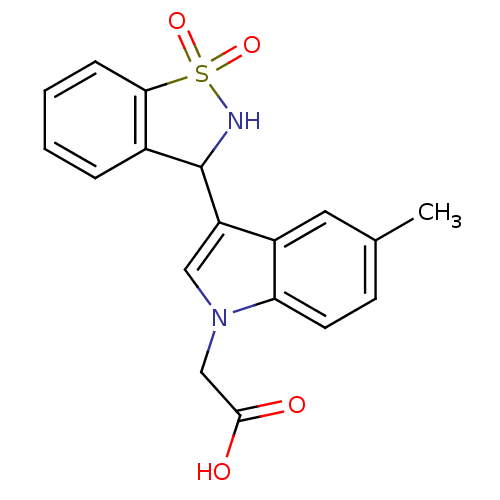 Chemical structure of BindingDB Monomer ID 50319497