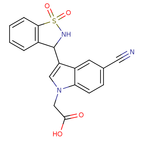 Chemical structure of BindingDB Monomer ID 50319499