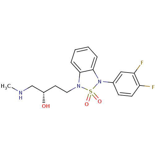 Chemical structure of BindingDB Monomer ID 50319595