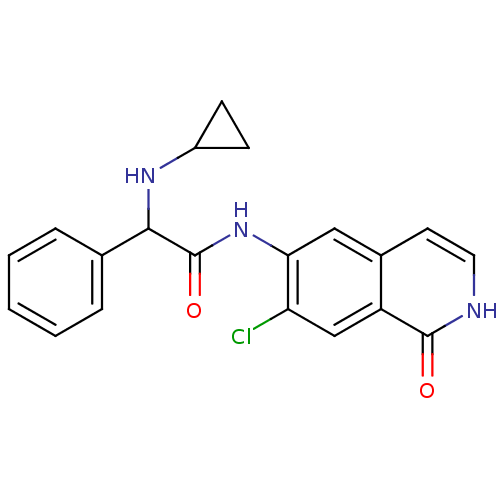 Chemical structure of BindingDB Monomer ID 50319635