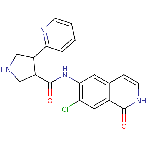 Chemical structure of BindingDB Monomer ID 50319709