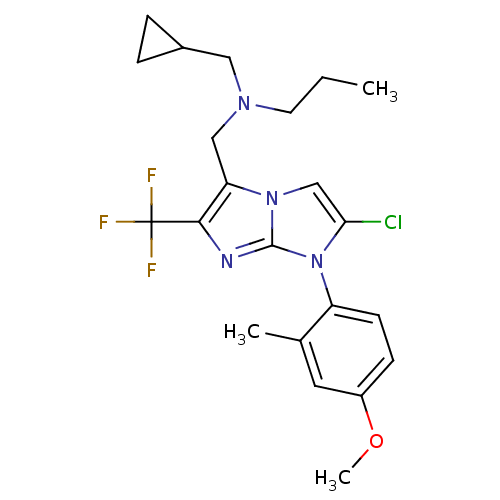Chemical structure of BindingDB Monomer ID 50319848
