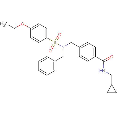 Chemical structure of BindingDB Monomer ID 50320136