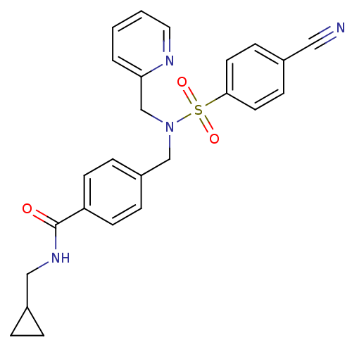 Chemical structure of BindingDB Monomer ID 50320141
