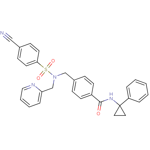 Chemical structure of BindingDB Monomer ID 50320145