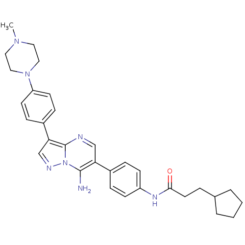Chemical structure of BindingDB Monomer ID 50320205