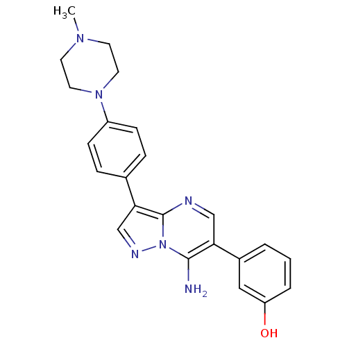 Chemical structure of BindingDB Monomer ID 50320214