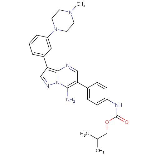 Chemical structure of BindingDB Monomer ID 50320221
