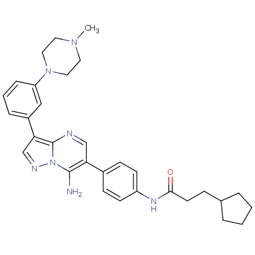Chemical structure of BindingDB Monomer ID 50320225