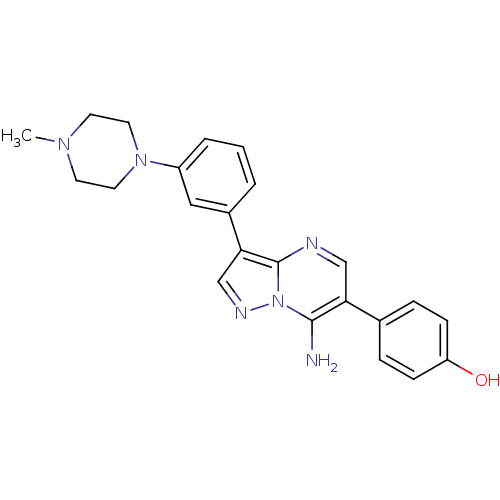Chemical structure of BindingDB Monomer ID 50320227