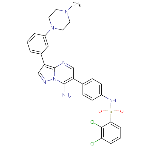 Chemical structure of BindingDB Monomer ID 50320229