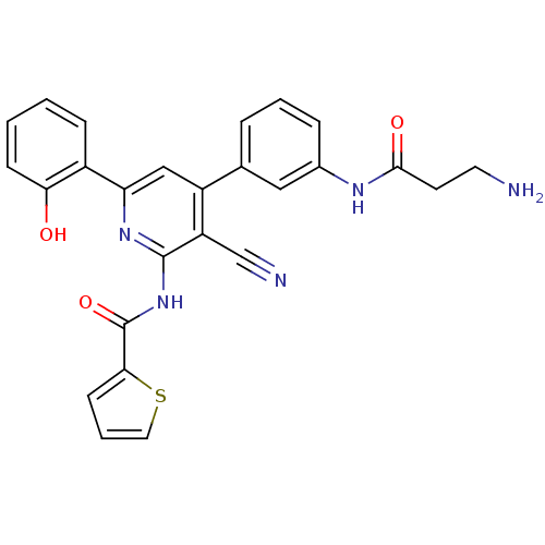 Chemical structure of BindingDB Monomer ID 50320800