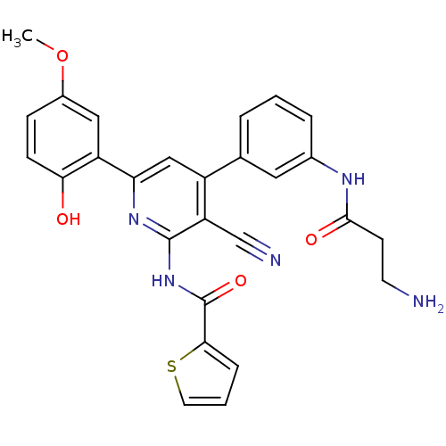 Chemical structure of BindingDB Monomer ID 50320809